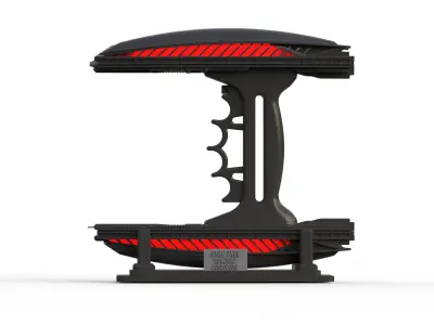 Romulan Disruptor - Star Trek - Commercial - Printable - STL 3D print model