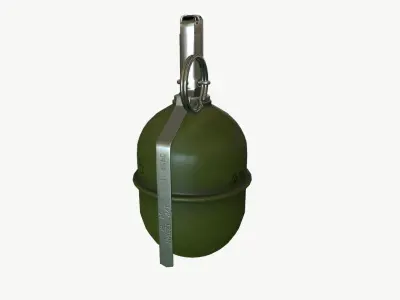 Grenade RGD-5 Low-poly 3D model