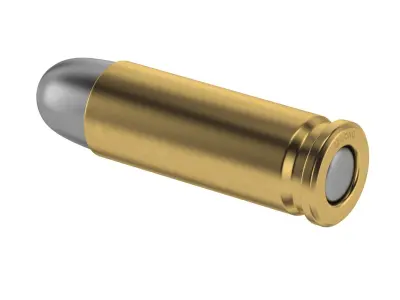 Bullet 32 LONG Low-poly 3D model