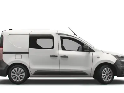 Renault Express DoubleCab 2022 3D model