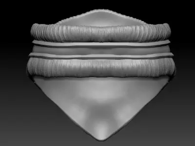 High-poly model Belt 3D model