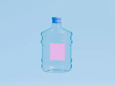  20L Water Bottle 3D model 3D model