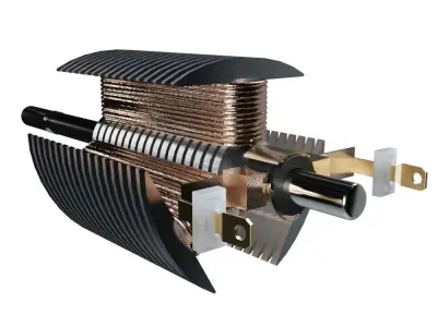 DC Motor 3D model