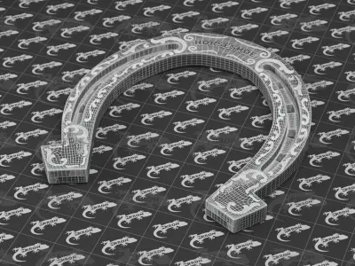 Horseshoe 3D model 3D model