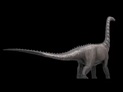 Argentinosaurus Asset Pack Low-poly 3D model