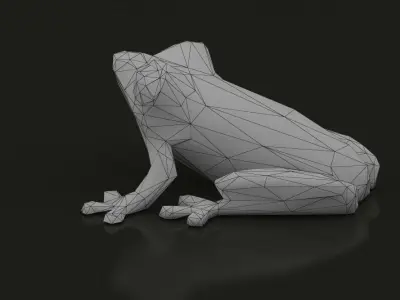Low Poly Tree Frog Low-poly 3D model