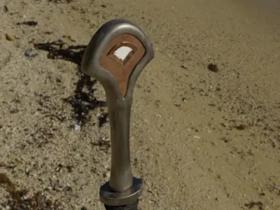 Anduril sword Free low-poly 3D model