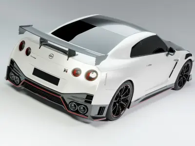 Nissan GTR R35 nismo Special Edition 2022 Free 3D model