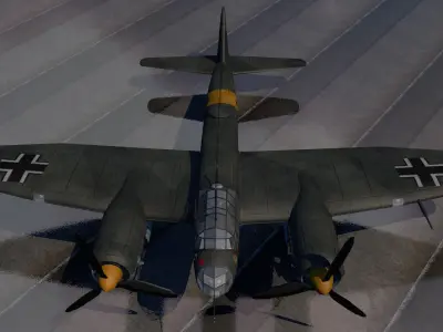 Junkers Ju-88 A-4 3D model