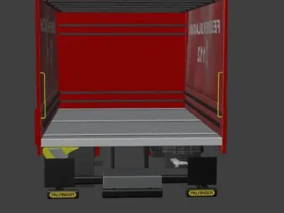 GWL-MZF Aufbau Low-poly 3D model