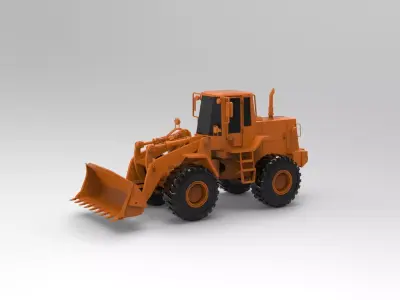 Tractor 3D print model