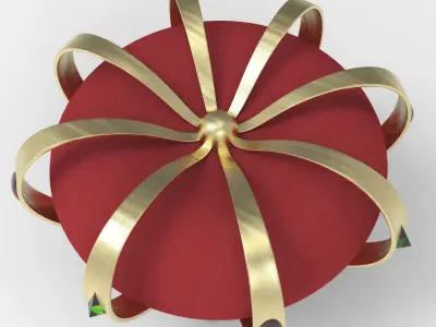 King Crown Low-poly 3D model purchase
