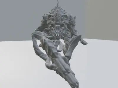 The Armed Gaunt Xenos 3D print model