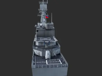 KeeLung Class Destroyer 3D model