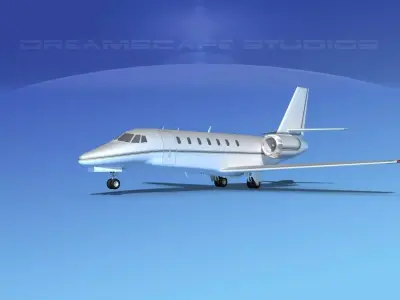 Cessna C680 Citation Soveriegn V12 3D model