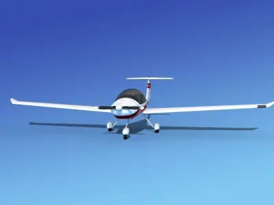 Daimond DA-20 Katana V19 3D model