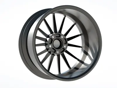 HRE SeriesP1 P103 Low-poly 3D model