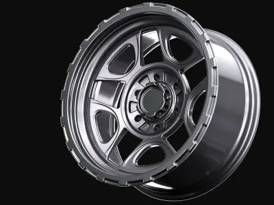AVS Progressive 4x4 Wheels 3D model