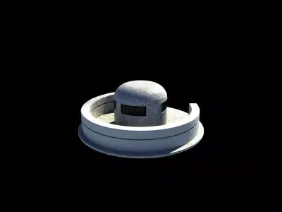 Military Bunker 3D model purchase
