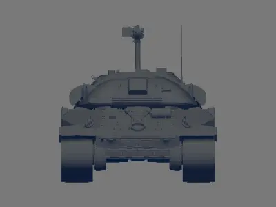 IS 7 Tank 3D model