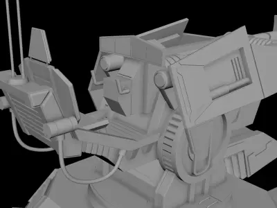 Star Wars Clone Turret Free 3D model