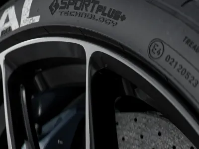 Continental Extreme Contact Sport 235 35 ZR19 3D model