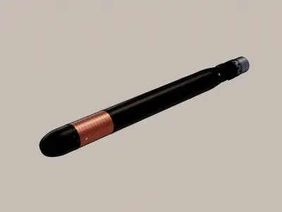 Black Shark heavy weight torpedo 3D model