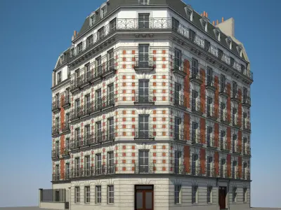 Old Building VII 3D model
