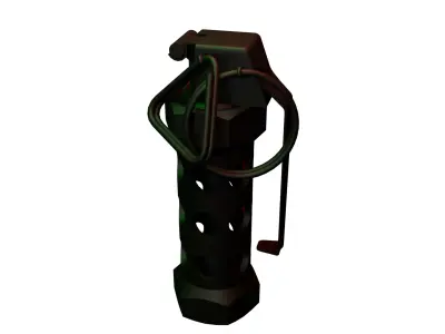 Stun Grenade Game Ready Free Low-Poly Low-poly 3D model