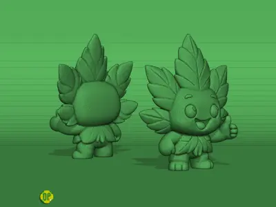 Mr Weedy Multicolor Ready 4 to 5 colors Free 3D print model