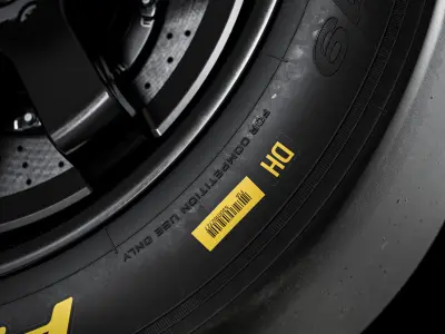 Pirelli DH Slick Circuit 325 705 R19 3D model