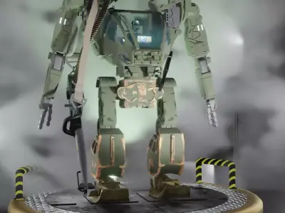 AMP Suit Avatar Exoskeleton 3D model 3D model
