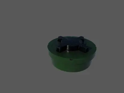 PMN-2 - high-explosive anti-personnel pressure action 3D model