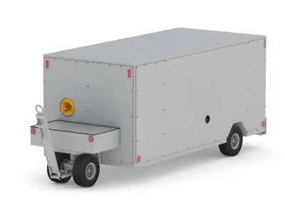 TUG AC25D Aircraft Air Conditioner 3D model