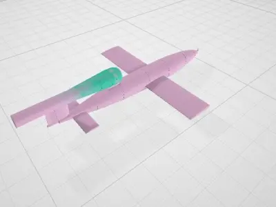  airplane aircraft 3D model