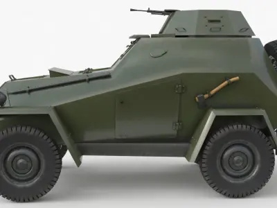 BA 64 Vray  3D model