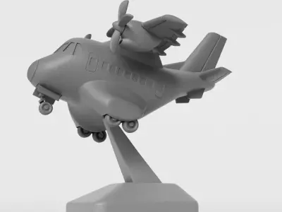 Mini Plane - CN 235 3D print model