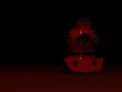 marin helmet 3D model