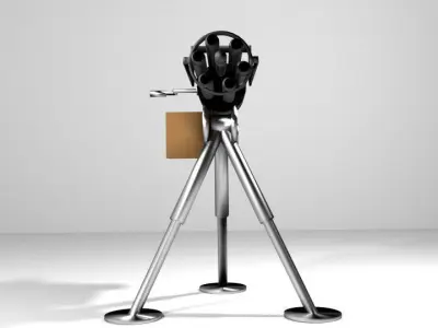 Gatling Gun Type 2 3D model