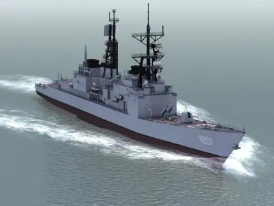 Taiwan Navy Set 01 3D model