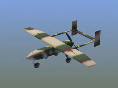 Iranian UAV Drone 3D model