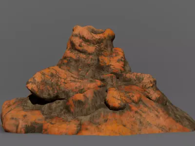 volcano - volcan Free 3D print model