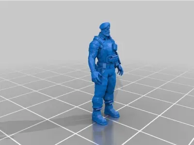 VALORANT BRIMSTONE 3D print model