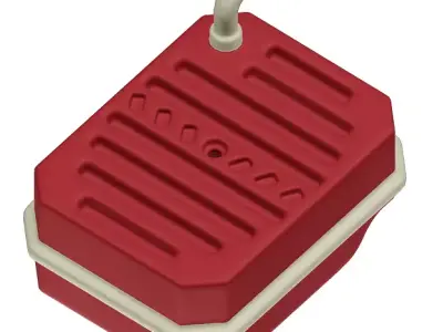 Plastic Fuel Tank 3D model