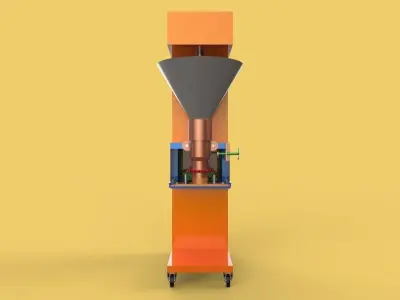 MEATBALL MAKER MACHINE FOR MEAT BALL FORMING MOLDING 3D model