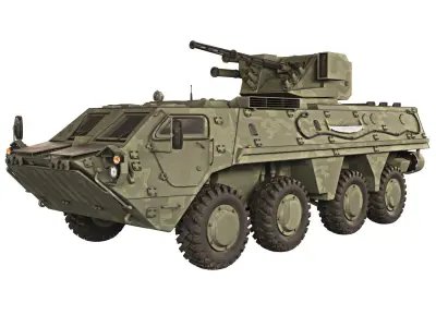 BTR 4E Bucephalus 2011 3D model