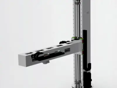 Column manipulator   Low-poly 3D model