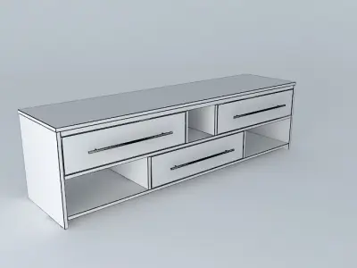 Media Stand  Free 3D model purchase