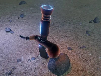 Gentleman Holographic Sword 3D model