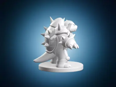 Chesnaught Pokemon Character 3D Model 3D print model